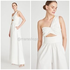 Amur Laurie One Shoulder Jumpsuit